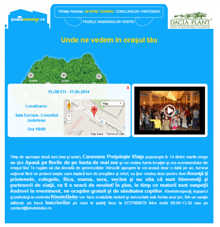 Caravana Pretuieste Viata poposeste la Ploiesti!