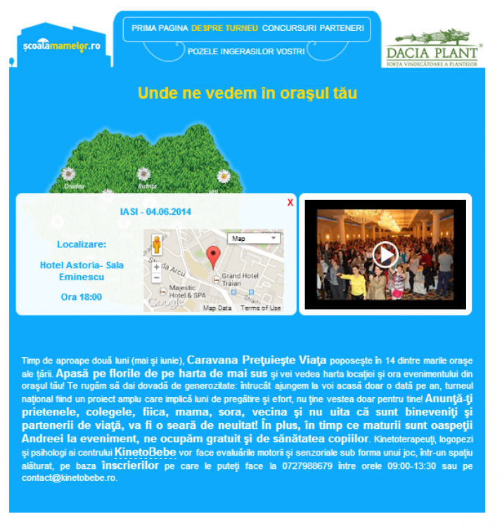 Caravana Pretuieste Viata poposeste la Iasi!