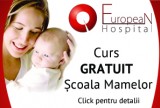 Scoala Mamelor si European Hospital - Curs pentru viitoarele mamici
